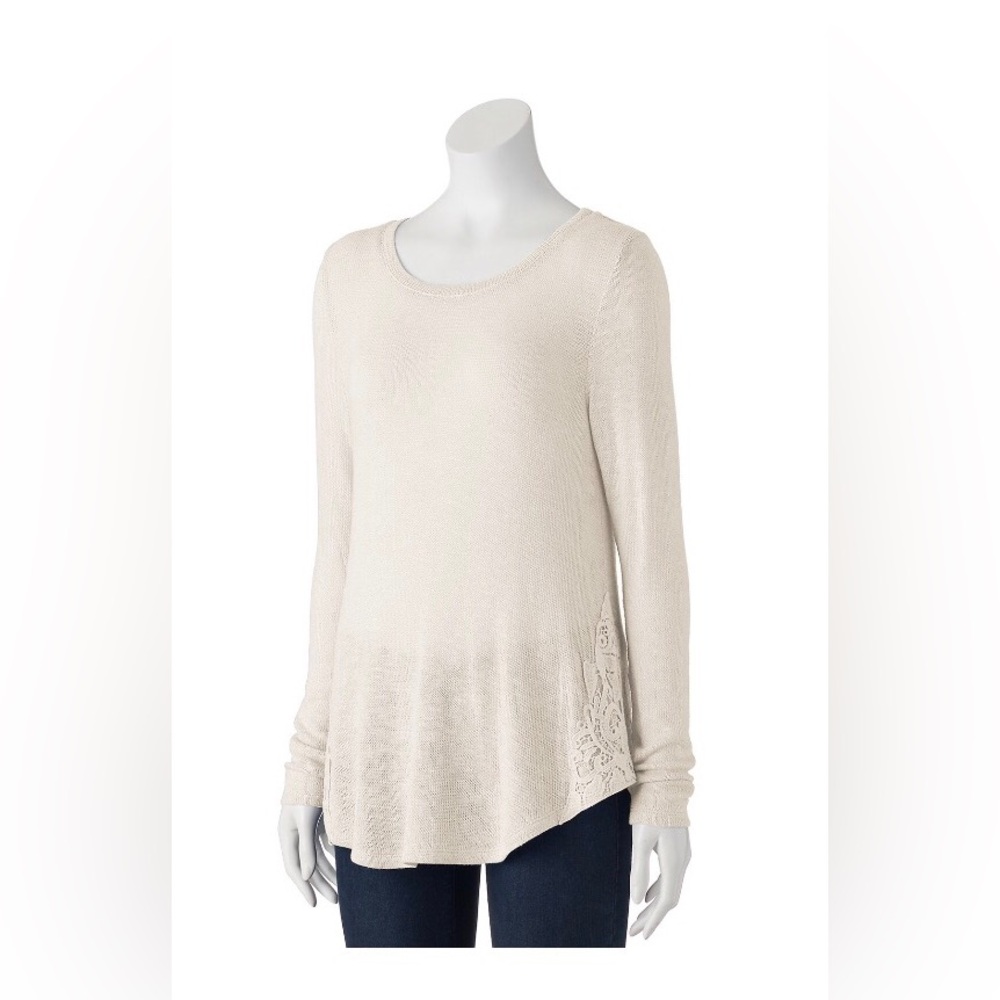 Juniors Mudd Brand Top Size Large NWT